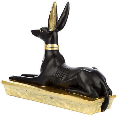 Collectible Gold and Black Anubis Jackal