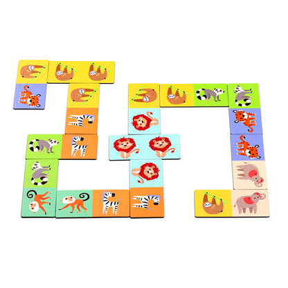 Kids Dominoes Set - Zooniverse - Box packaging