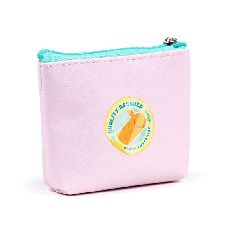 Durable PVC Purse with whimsical cat artwork