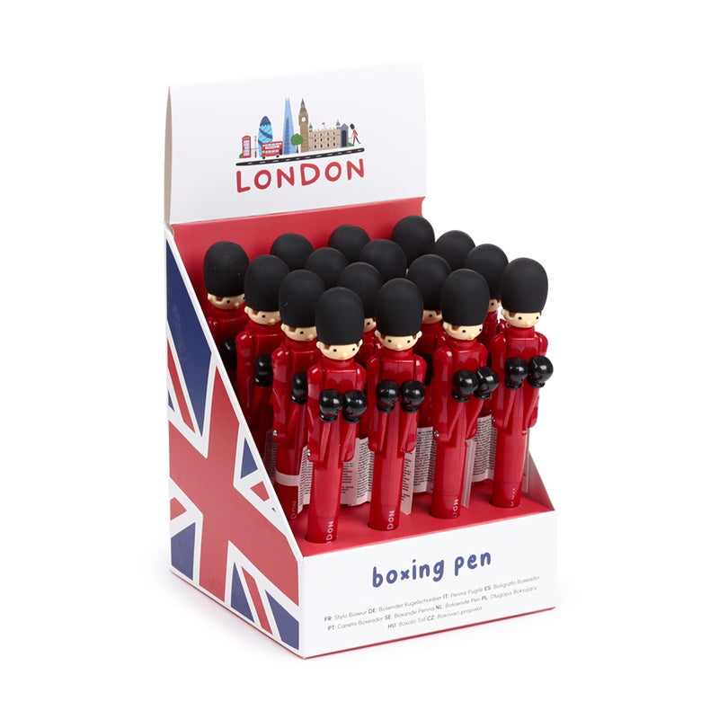 Boxing Pen - London Guardsman on a desk