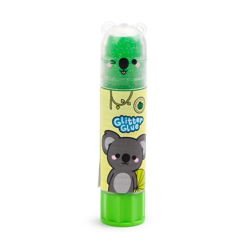 Children crafting with Adoramals Wild Scented Glitter Glue Stick