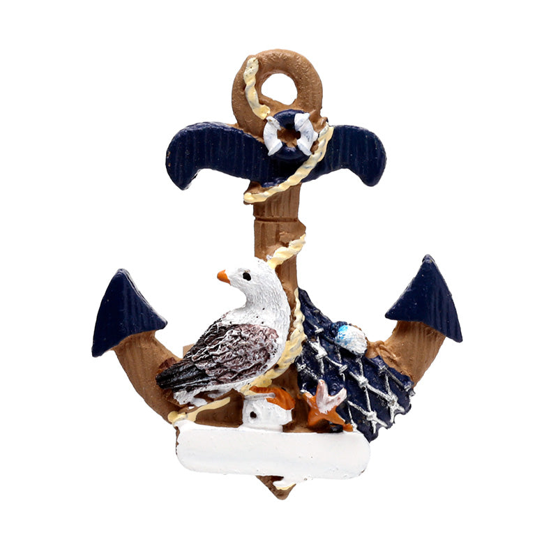 Vibrant seaside magnet for home accents