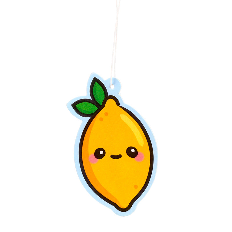 Ziggy the Lemon Foodiemals Air Freshener with vibrant design
