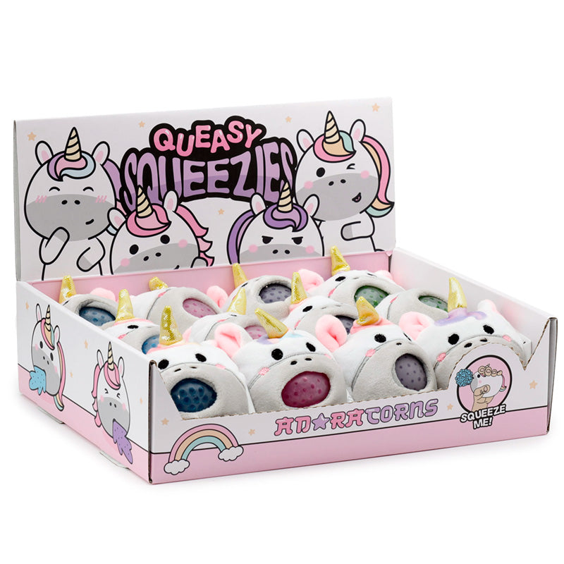 Queasy Squeezies Fidget Toy - Adoracorns Unicorn