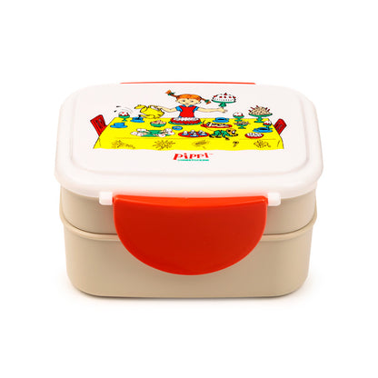 Pippi Longstocking Bento Lunch Box with vibrant design