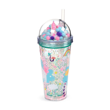 Unicorn Magic Cup with Refreshing Drink