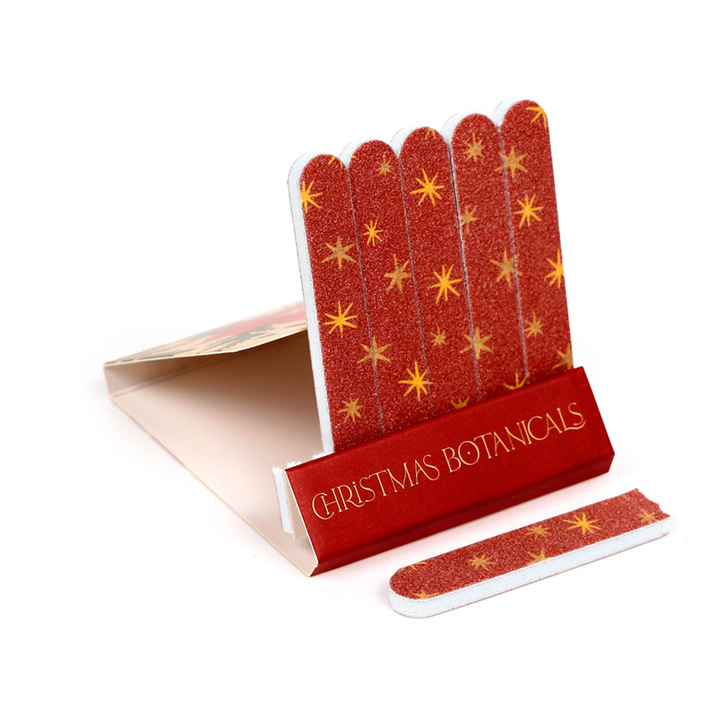 Christmas Botanicals Nail File Matchbook - Image 4