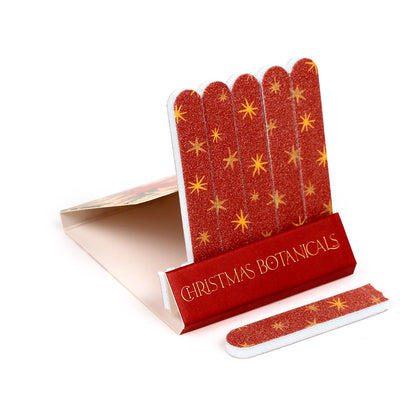Christmas Botanicals Nail File Matchbook - Image 4