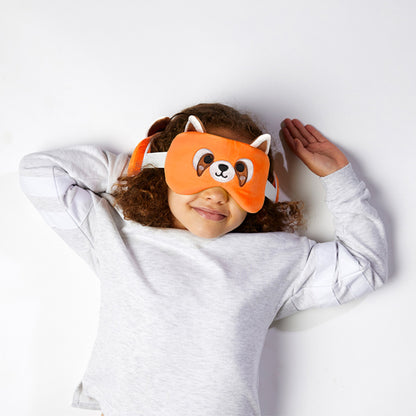 Red Panda Eye Mask from Relaxeazzz Travel Set