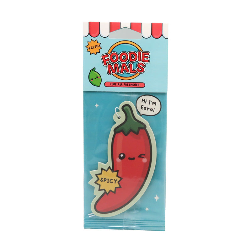 Lime Scented Foodiemals Chilli Air Freshener