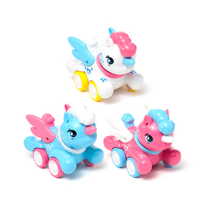 Close-up of the Winged Unicorn toy
