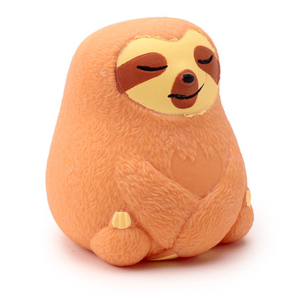 Maltose Stress Toy Sloth in a playful pose