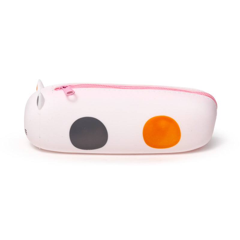 Adoramals Cat Silicone Pencil Case - Side View