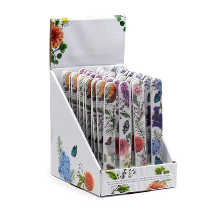 Butterfly Meadows Nail File with butterfly design
