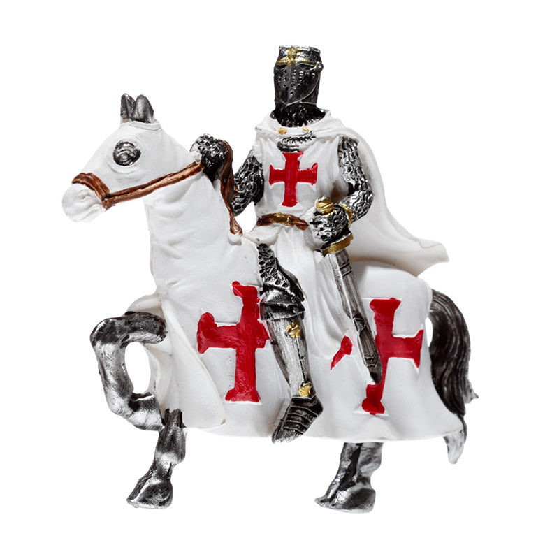Crusader Knight Souvenir Magnet with intricate details