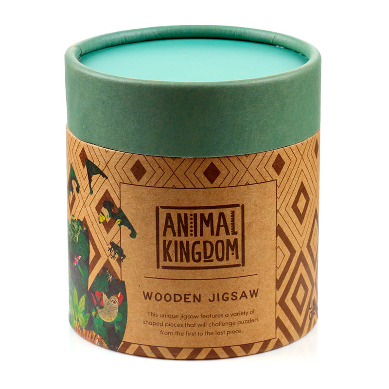 Vibrant artwork of animals in their natural habitat