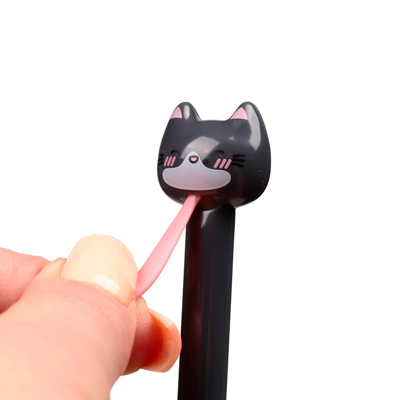 cLickers Pen - Adoramals Cat with writing