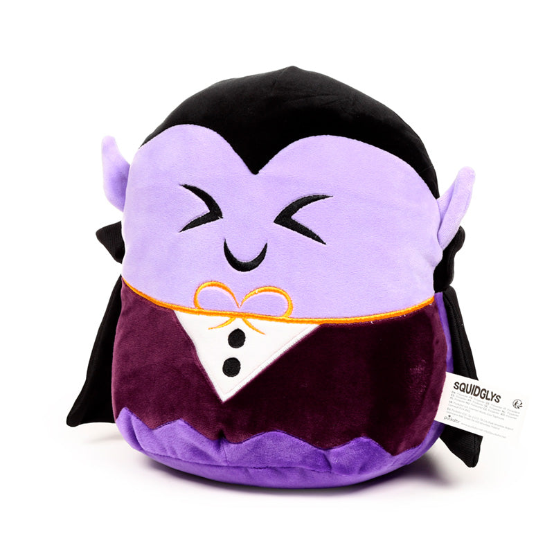 Squidglys Spooky Dracula Plush Toy - Back View