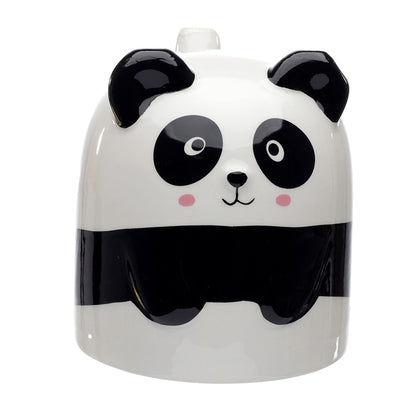 Novelty Upside Down Ceramic Mug with Panda Design
