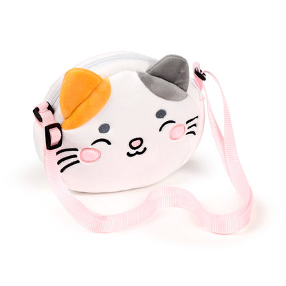 Adoramals Lola the Cat Plush Crossbody Bag - Lifestyle Image