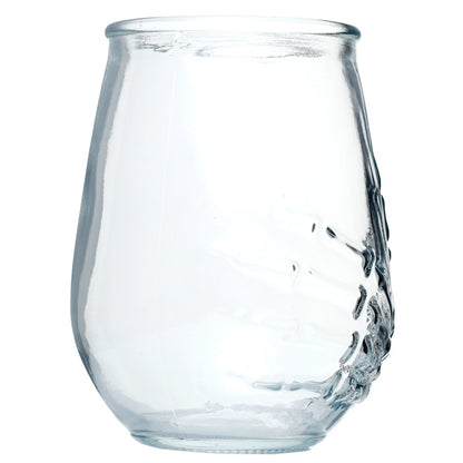 Skeleton Hand Glass Tumbler - Lifestyle Shot
