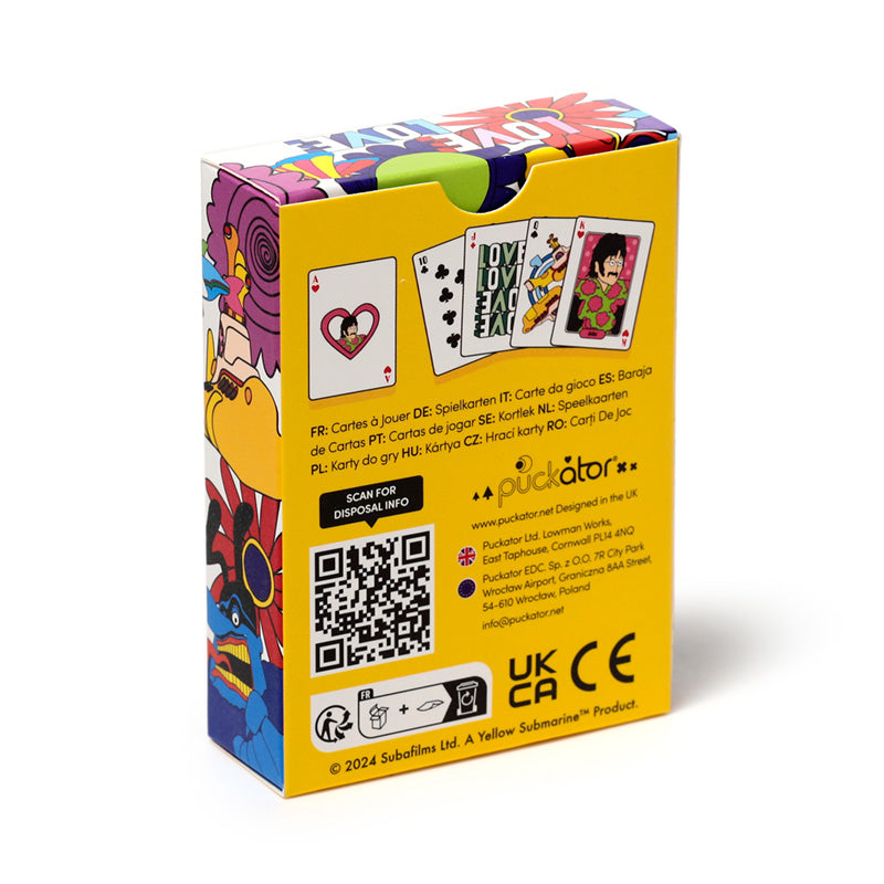 The Beatles Yellow Submarine playing cards collection