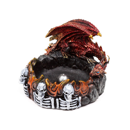 Gothic decor featuring Dark Legends Dragon Incense Burner