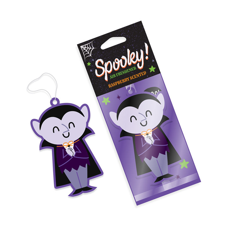 Raspberry Scented Spooky Dracul Air Freshener