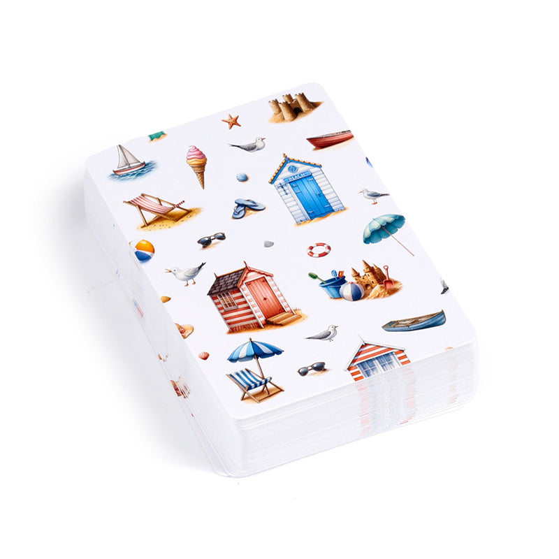 Collectible coastal playing cards