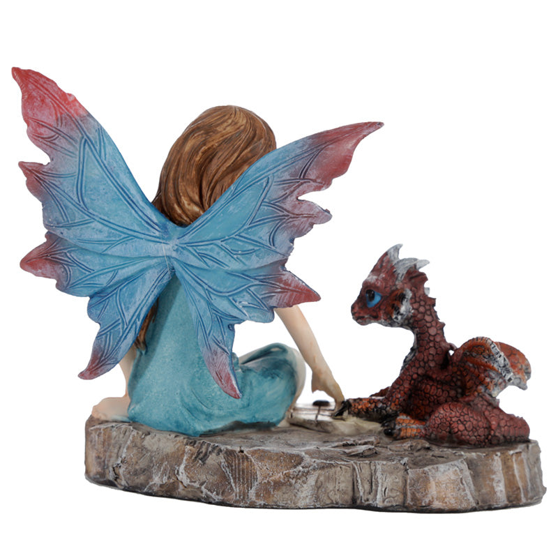 Collectable Woodland Spirit Dragon Games Fairy - Close-up Detail