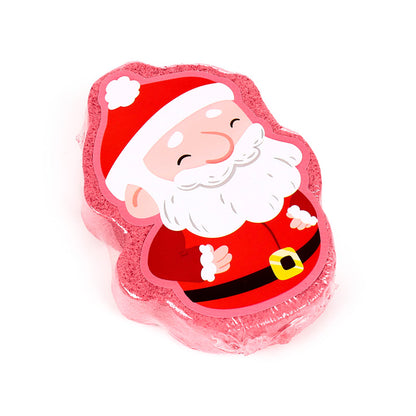 Christmas Jingle Bunch Bath Bomb with festive colors