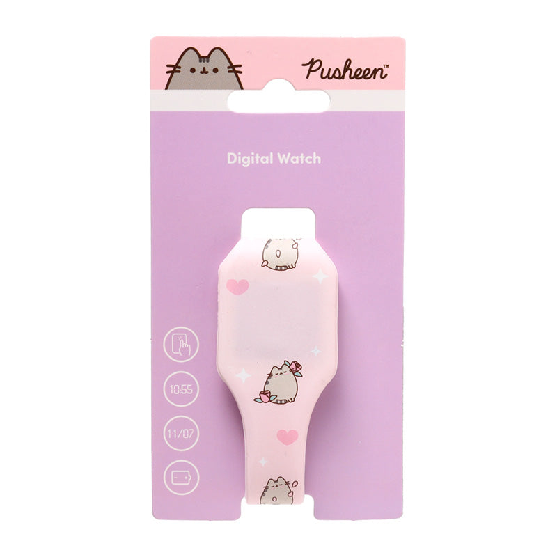 Pusheen the Cat watch showcasing its features