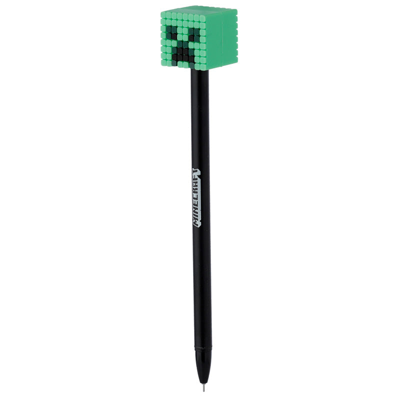 Minecraft Fine Tip Pen with Skeleton Silicone Topper