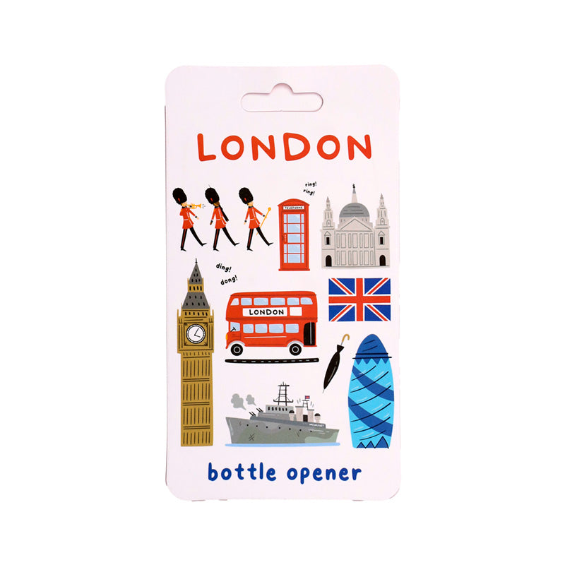 Iconic London Bus Bottle Opener for home decor