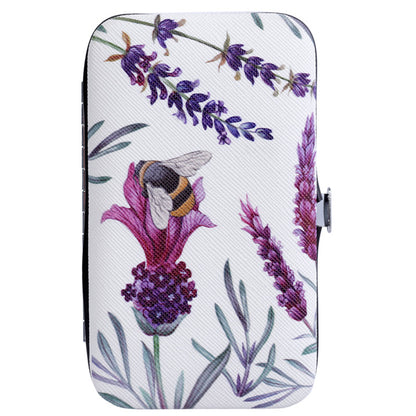Unique zip-up case of Nectar Meadows Manicure Set
