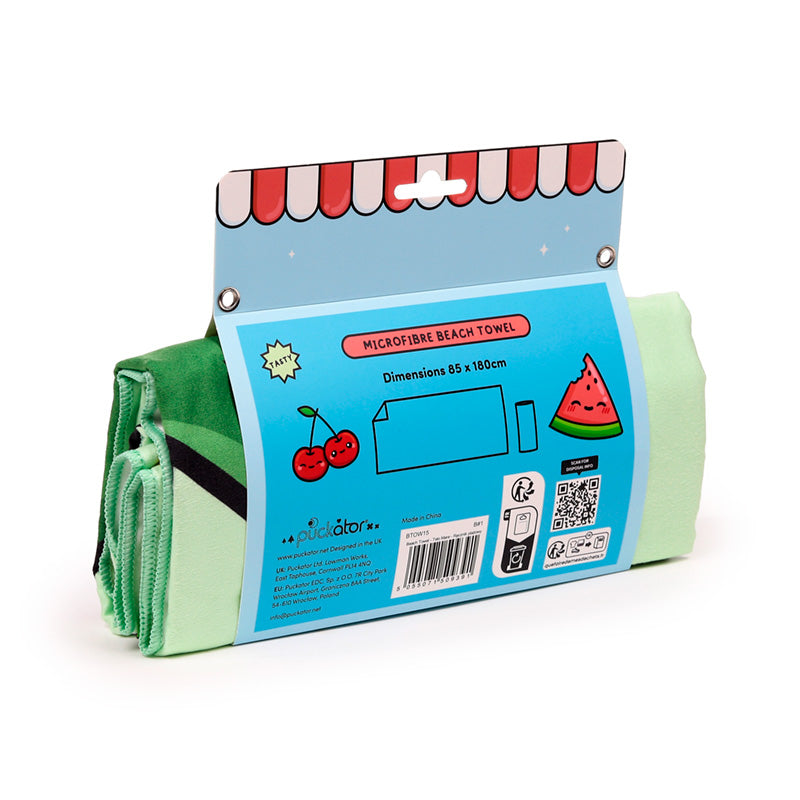 Playful Watermelon Design Beach Towel