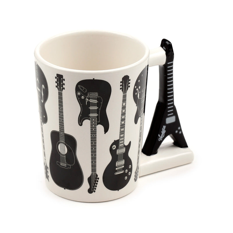 Giftable collectible Headstock Rock Guitar Mug