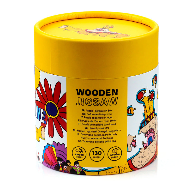 The Beatles Yellow Submarine Puzzle display