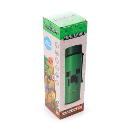 Minecraft Creeper Insulated Bottle with Strap