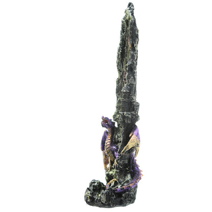Incense Ashcatcher - Dragon Waterfall with smoke effect