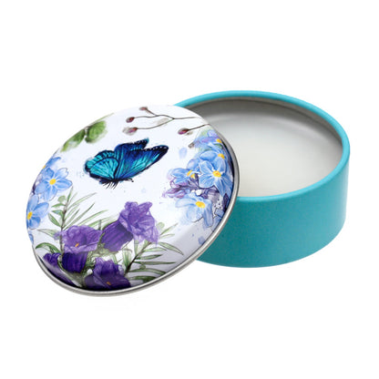 Butterfly Meadows Lip Balm in a stylish home decor display