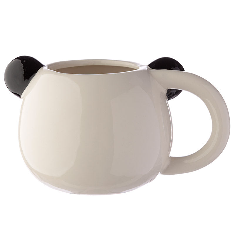 Adoramals Panda Mug with hot beverage