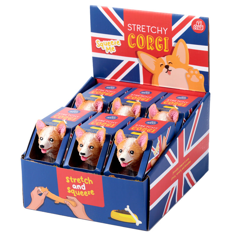Fun Kids Corgi Stretch Toy as a gift