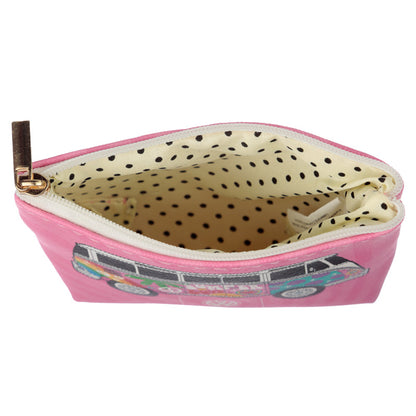 Spacious interior of VW T1 Camper Bus PVC Purse