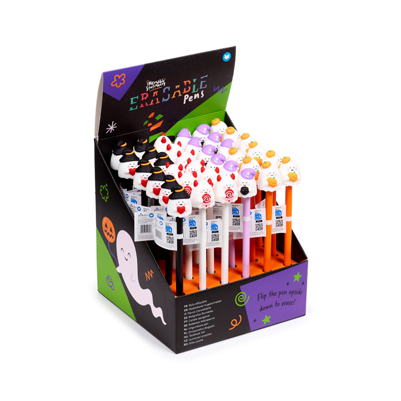 Spooky Erasable Pen with PVC Topper