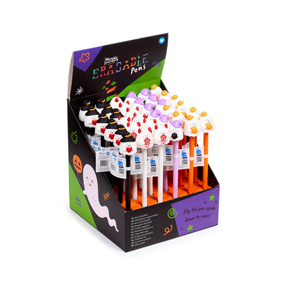 Spooky Erasable Pen with PVC Topper