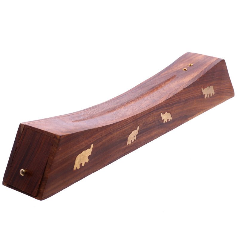 Elegant Sheesham Wood Incense Stick Box