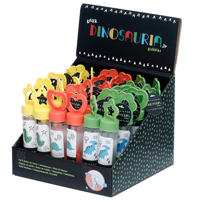 Dinosauria Jr Bubbles displayed with other dinosaur gifts