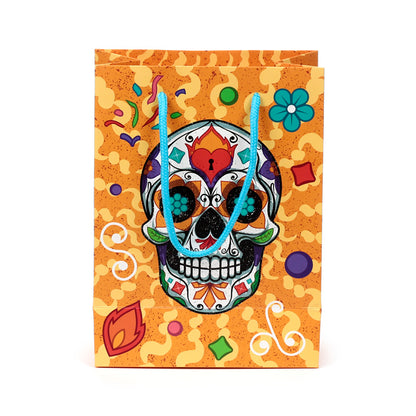 Medium Gift Bag with card tag for Day of the Dead celebrations