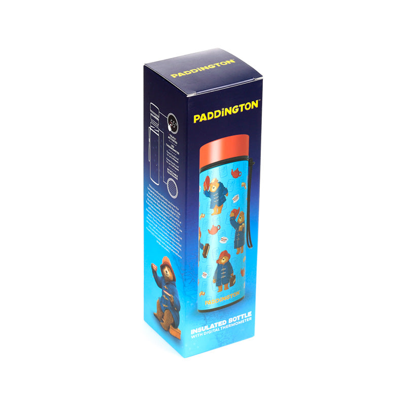 Paddington Bear bottle in outdoor setting